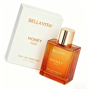Bella Vita Luxury Honey Oud Eau de Parfum 100ml | Rich Oud with Patchouli, Vanilla & Bergamot | Floral & Spicy Unisex Scent | Vegan Essential Oils | Long-Lasting Luxury Fragrance – Perfect Valentine’s Day Gift for Him & Her