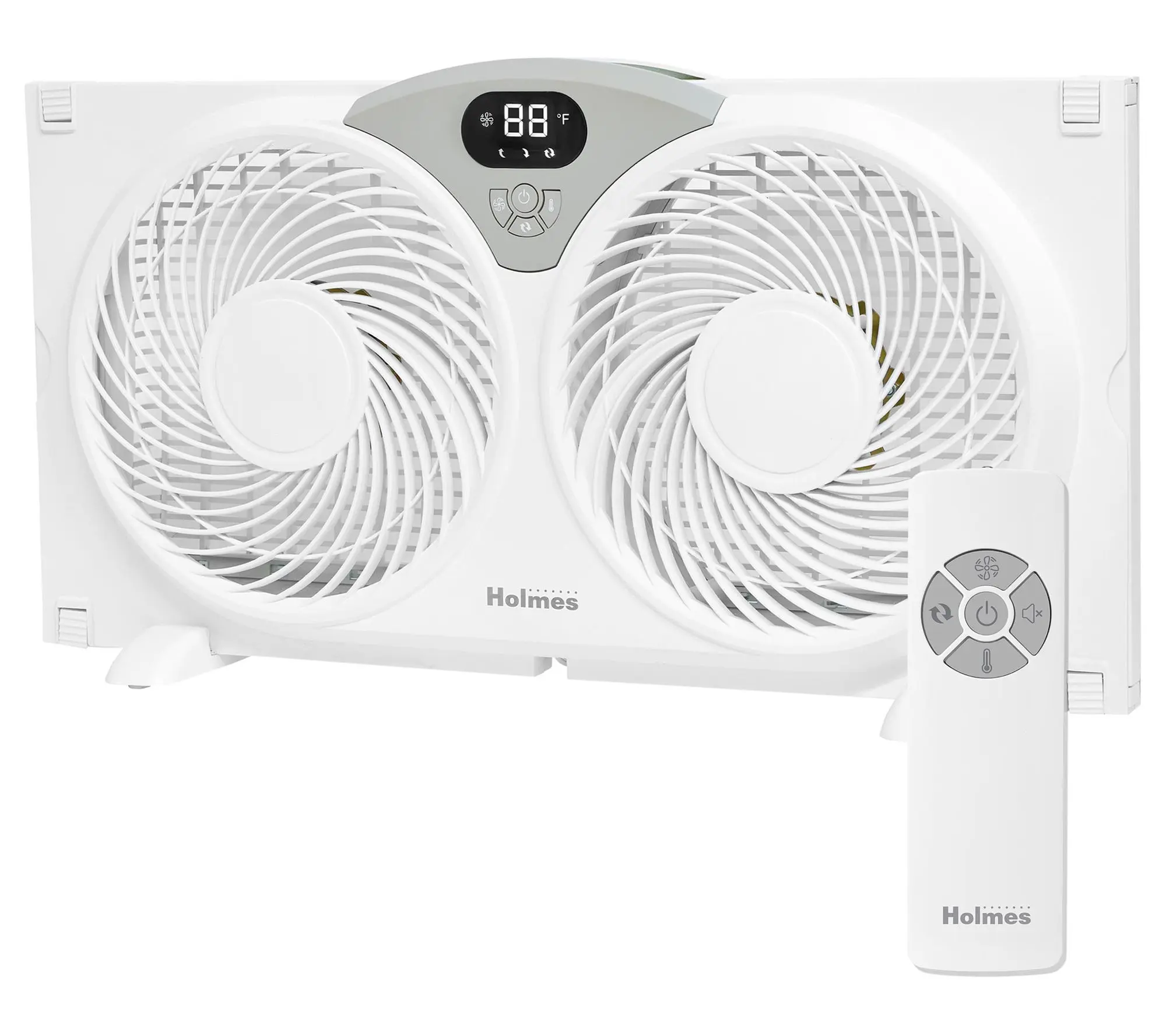 Holmes 9" Clean Breeze Digital Window Fan withThermostat Holmes 9" Clean Breeze Digital Window Fan withThermostat