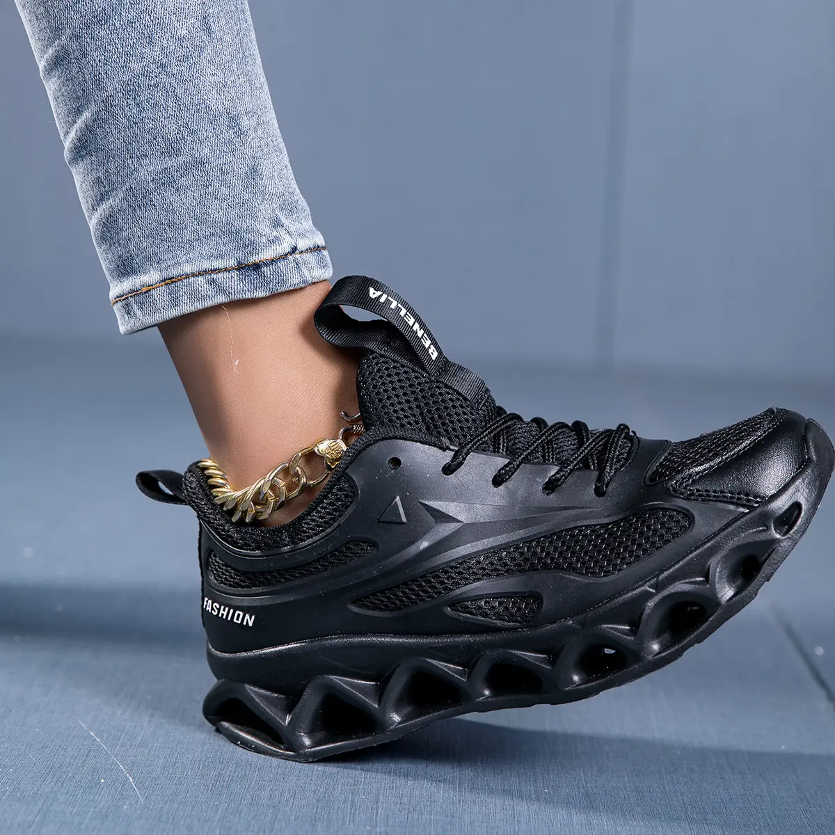 Lightweight Breathable Mesh Walking Shoes with Cushioned EVA Sole Buy Boldfit Walking Shoes S for Women, Breathable Mesh Upper  main image 2