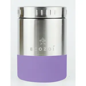 Protective Sleeve for Ecozoi Stainless Steel Insulated Food Jar - Purple Color