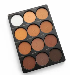 Vee Beauty 12-in-1 Powder Palette and Mirror