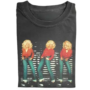 Vintage Dolly Parton Graphic Tee, Goddess of Pop Shirt, Queen of 80s Country Music Shirt, Top Menswear Womenwear Streetwear, Cotton unisex T-shirt, Trendy Shirt