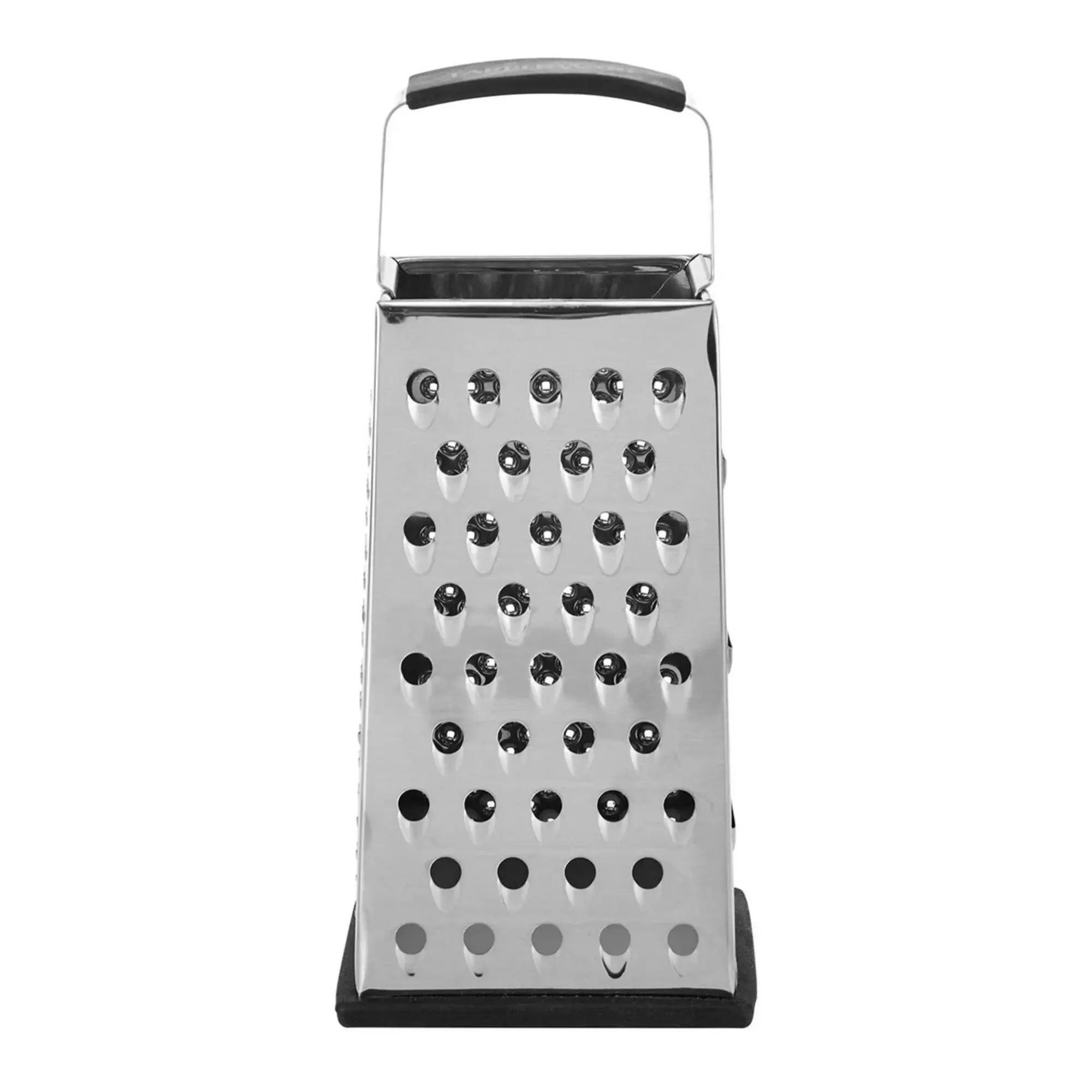 Pro Stainless Steel Box Grater for Effortless Kitchen Gadgets - Utensils Silicone Blade