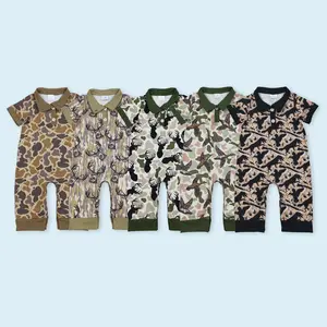 Camouflage toddle baby boy summer romper Camouflage toddle baby boy summer romper