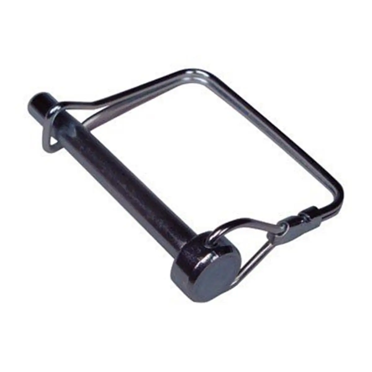 212 MAIN 2.5 in. Steel Lock Pin - United States Hardware, Anti-Theft Lockable Secure Locking System, 2.5" Usable Length, 5/16" Diameter, Carded for Automotive, RV Security Use