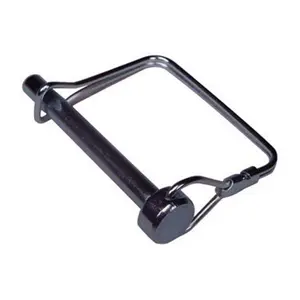 212 MAIN 2.5 in. Steel Lock Pin - United States Hardware, Sturdy Anti-Theft Lock, 2-1/2" Usable Length, 5/16" Diameter, Carded for Automotive, RV Security Use