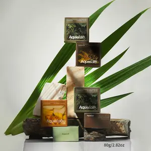 Aquelab 80g+80g+80g Shampoo Bar/ea Seed Meal & Oriental Arborvitae LeafShampoo Bar/Oriental Arborvitae Leaf & Fo Ti Root Shampoo Bar/Calendula & Cinger Root Shampoo Bar