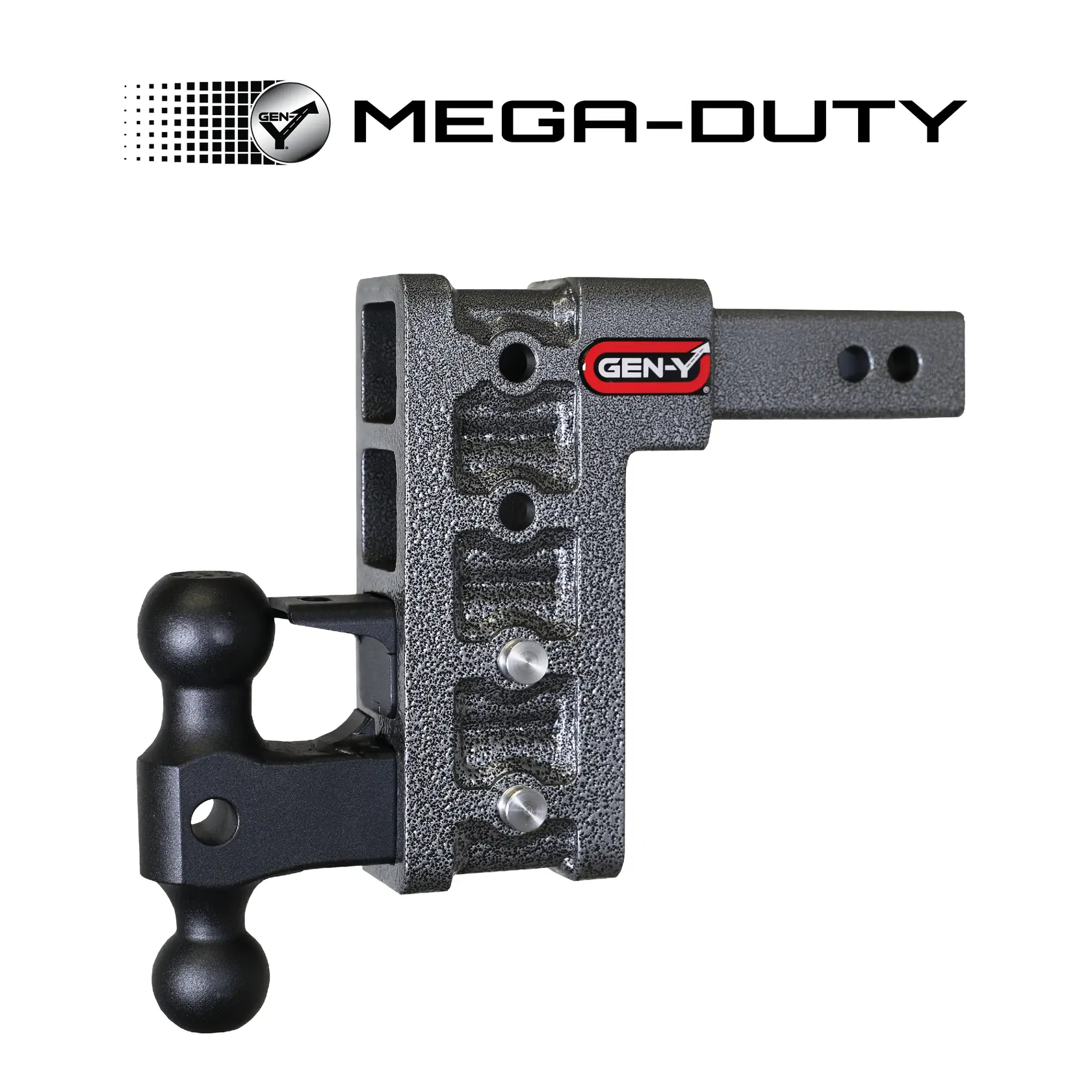 The MEGA-DUTY 16K Drop Hitch (2" Shank)