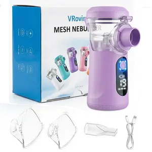 FDA Cleared Nebulizer with fine mist, Handheld Mesh Nebulizer for adults and children,portable Nebulizer,smart Nebulizer