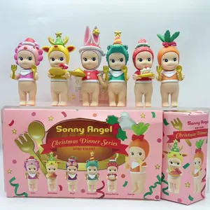 Sonny Angel Blind Box Collection – Christmas Dinner Limited Kawaii Mini Figures | Cute Mystery Collectible Gift