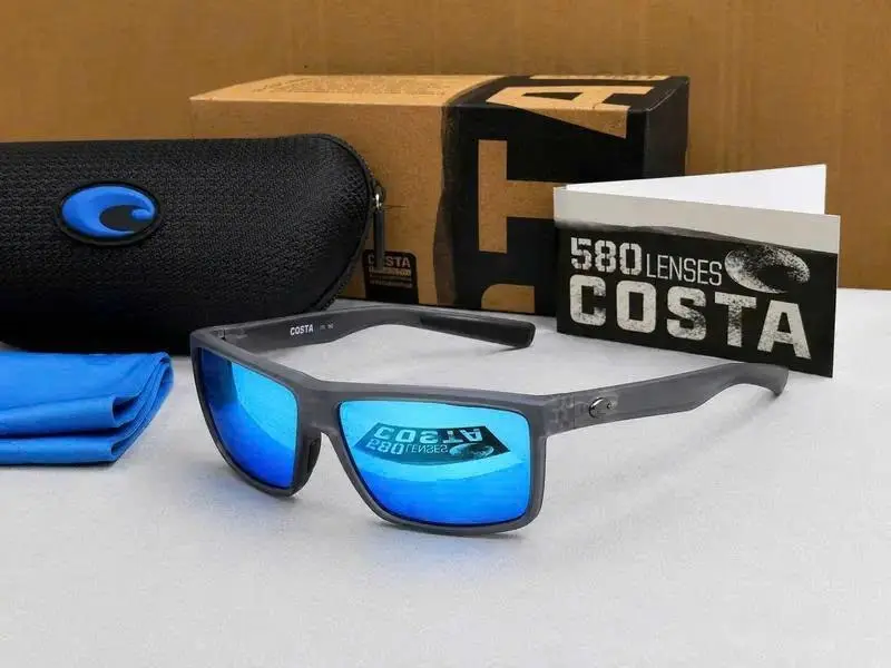 Full Box Costa Del Mar Rinconcito Polarized Sport Sunglasses UV Protection Fishing Driving Outdoor Shades For Men Women