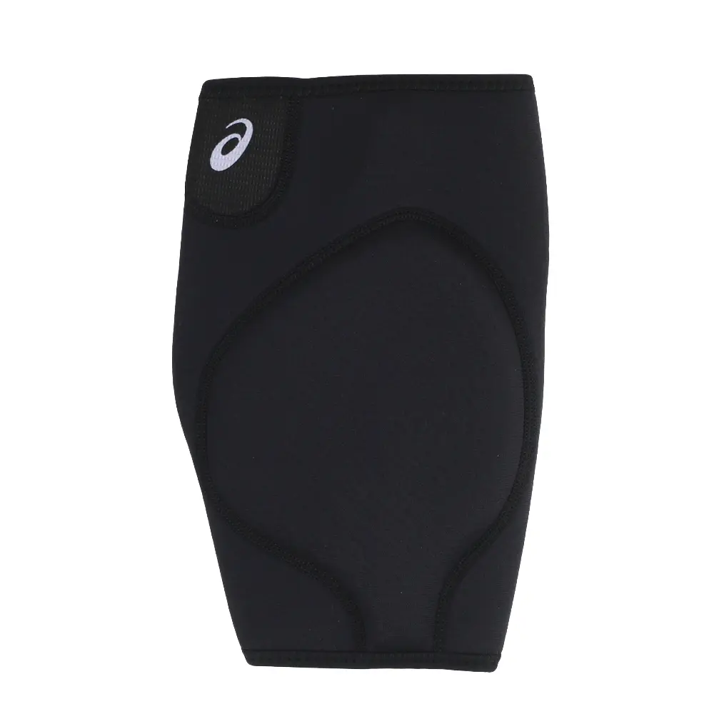 ASICS Mens Snap Down Wrestling Knee Pad Thick Padded Knee Support With Breathable Stretch Mesh For Impact Protection Wrestling Athletic - Black