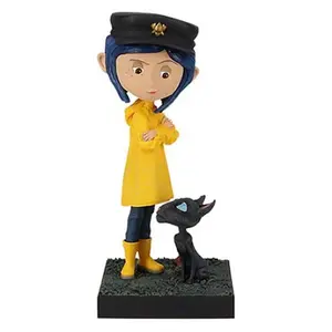 ROYAL BOBBLES Coraline - Coraline & The Cat - Bobbleheads Figures