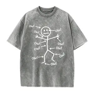 Humorous Chronic Pain Awareness T-Shirt Perfect for Casual Summer Wear Short Sleeve Round Neck Machine Washable