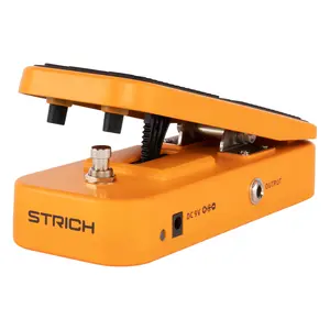 STRICH SW-2 Guitar Wah & Volume Pedal, 2 in 1 Combo Effects Pedal for Electric Guitar, Vintage Wah Tone with Active Volume Control, Full-Size Lightweight Design