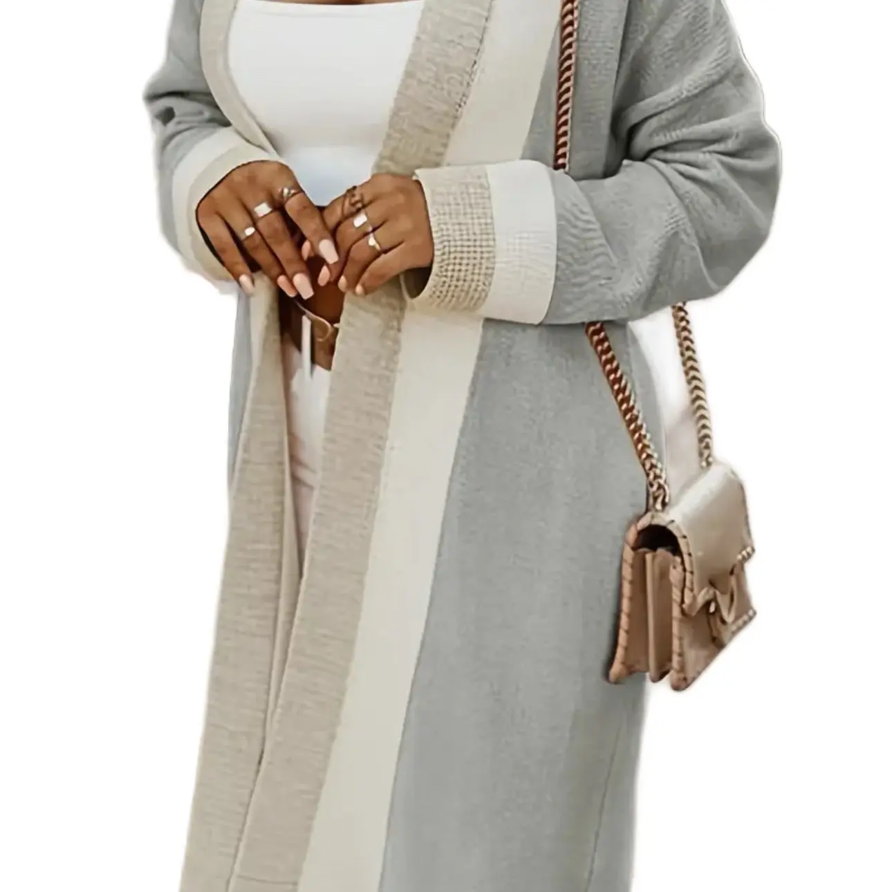 Rich Auntie Knitwear Cardigan for Women Lightweight