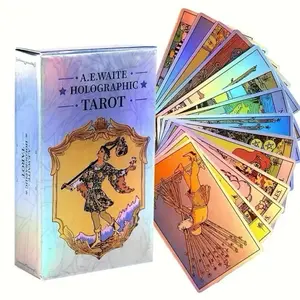 A.E. Waite Holographic Pocket Tarot Card Deck