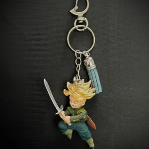 Anime Character Keychain with Clip - Perfect for Fans of Anime