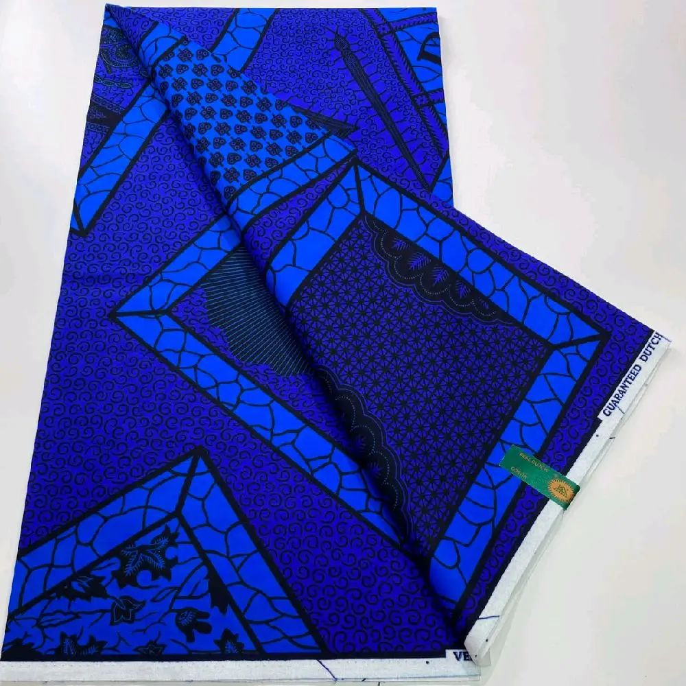 Authentic African Print 100%Cotton 6yards