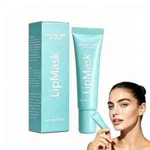 Soothing & Exfoliating Prep Lip Mask, Easy Peel Off Design, Gentle Lip Skin Renewal, Hygienic Application, All-Day Daily Lip Care 0.33 fl.oz