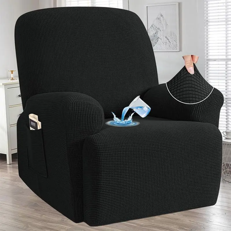 Solid Color Sofa Cover, 1/2/3 Seater Washable Sofa Slipcover, Waterproof Sofa Protector, Waterproof Couch Cover, Soft Furniture Protector for Home Living Room, Sofa Couch Covers