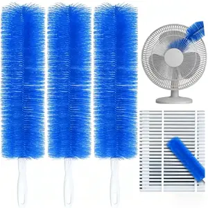 3Pcs Cleaner Brush,Duster,Cleaner Brush,Bendable Microfiber Head,Reusable Dust Remover,Washable, Perfect for Ceiling Fan Blades,Curtains,Air Vents