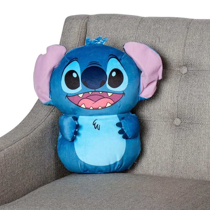 Lilo and Stitch Pillow Stitch Cloud Hugger Ultra Soft Plush Character 14"X 9"
