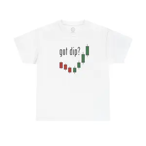 Got Dip? Trading Candlestick Chart T-Shirt — Stock Market Investor Tee
