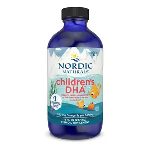 Nordic Naturals Children's DHA Liquid - Omega-3 DHA Oil For Kids, 8 oz Healthcare Vitamin Fitness Supplement Healthy