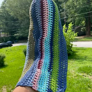 100% Cotton Unisex One Size Crochet Durag