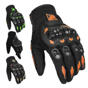 Motorcycle Gloves Full-finger Gloves Touch Screen Driving Gloves Wear-resistant Anti-drop Four-season Gloves for Men Women