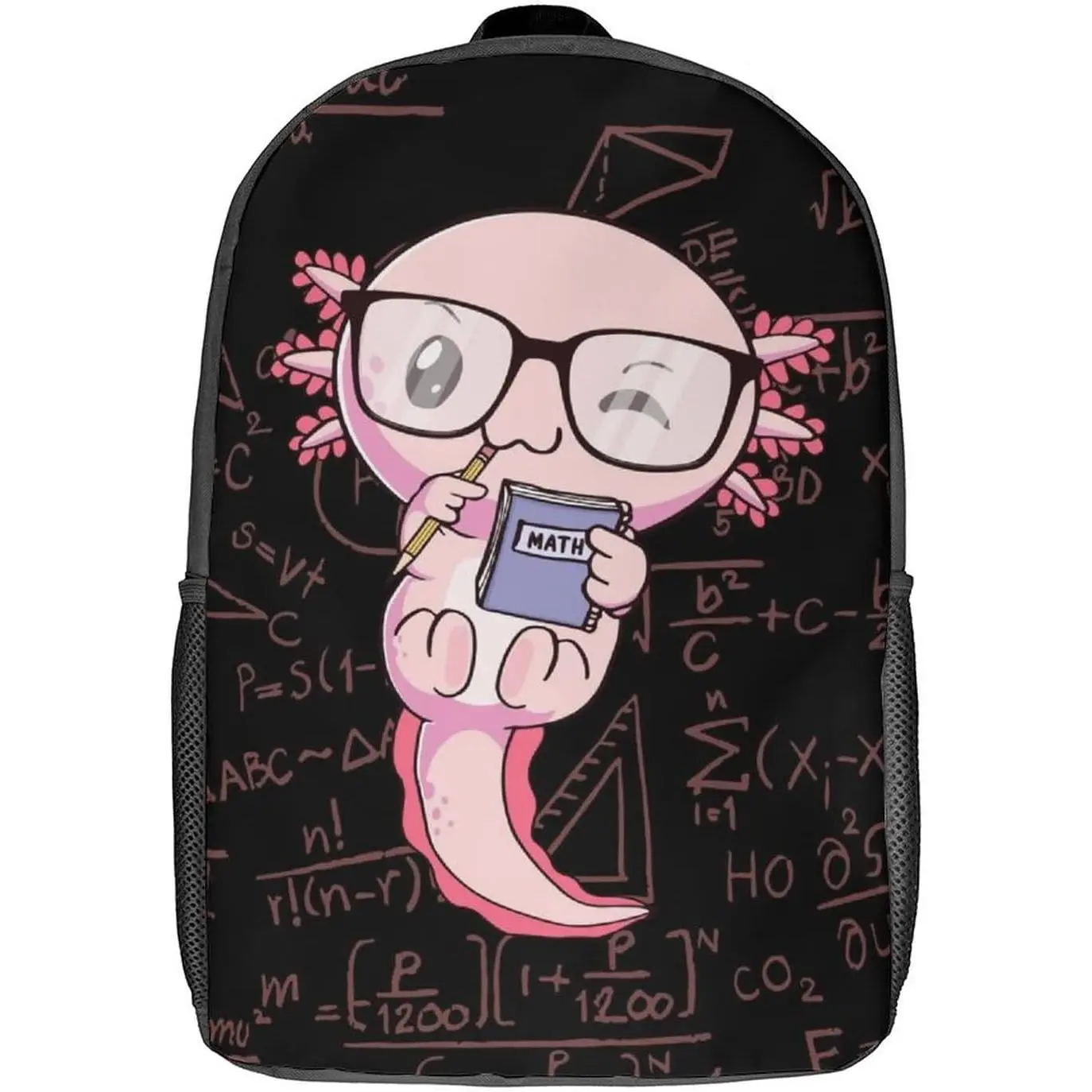 Waterproof 17 Inch Backpack, Toothless Anime  Back to School Student Rucksack