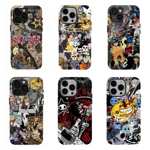 Dark Fantasy Soul Eater Phone Case | Death City Aesthetics, Compatible with iPhone 17/16/15/14/13/12/11 and Samsung Galaxy S21-S25, Fan Gift