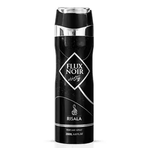 Flux Noir Body Spray 200ml (6.8 oz) by Elite Risala