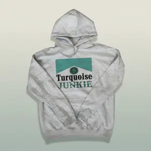 Turquoise Junkie Hoodie, Western Graphic Tee, Cowboy Sweatshirt, Retro Rodeo Shirt, Country Concert Tee, Western Outfit