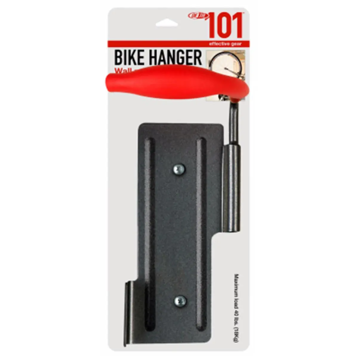 Delta Cycle Vertical Bike Hanger - High-Quality Durable Wall-Mounted Hanging Mount for Garage & Bike Storage, 7 Lbs (Cycling Essential), Garage Storage