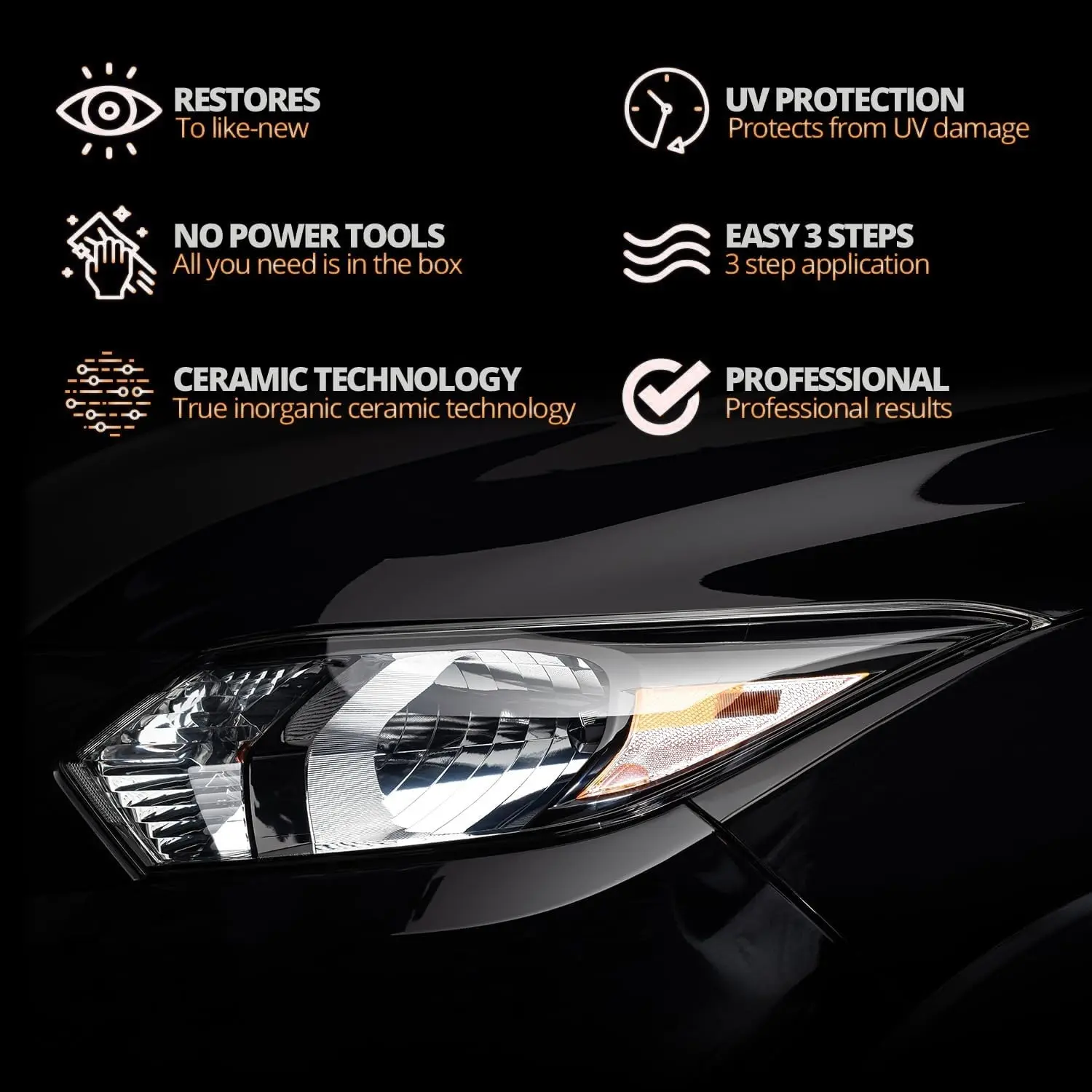 QIFOR Automotive Headlamp Restoration Fluid, oxidized and yellowed automotive headlamps, blurring enhanced crystalline coating refurbisher - TikTok Shop QIFOR Automotive Headlamp Restoration Fluid, oxidized and yellowed automotive headlamps, blurring enhanced crystalline coating refurbisher - TikTok Shop