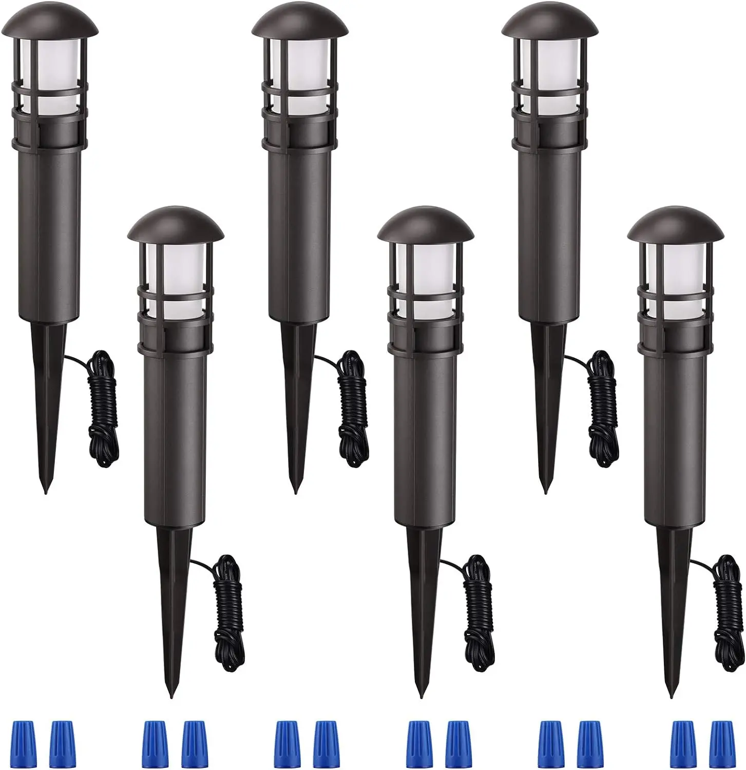 LeonLite Low Voltage Aluminum Landscape Path & Area Light （Wire needed）- 3000K/4000K/5000K