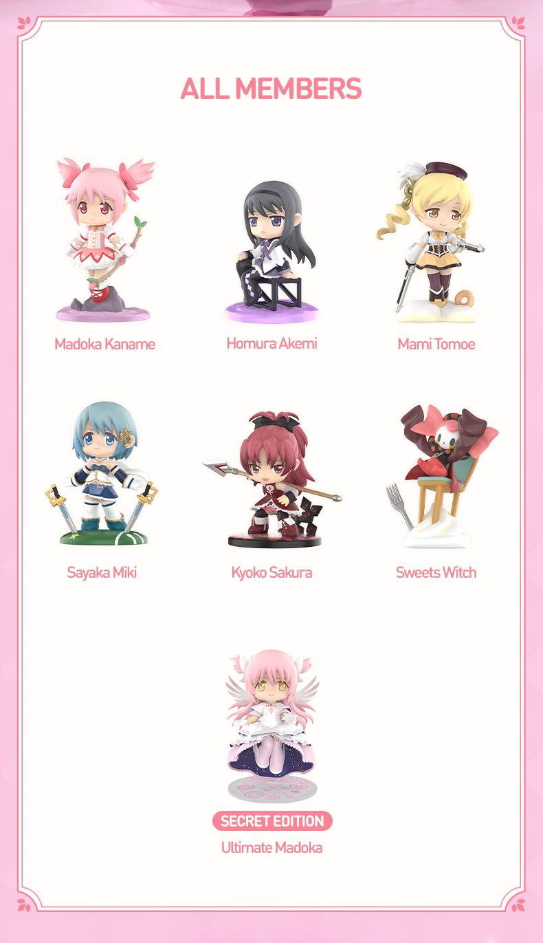 [POP NOW] POP MART Puella Magi Madoka Magica Iconic Scenes Series Figures Blind Box