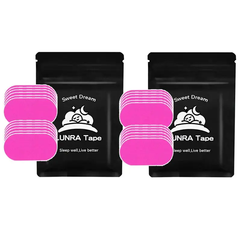 Homey Tape Mouth Tape for Sleep - 60 Pieces - Promotes Comfortable & Relaxed Sleep - Reduces Mouth Breathing - Easy to Use - Improves Sleep Quality 120 Pieces Breathable Hypoallergenic Snoring mouth  tape Sleeping Aid Tool