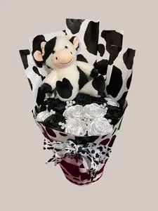Black and White Cow Bouquet