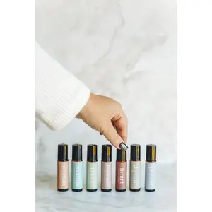 Natural Therapeutic Essential Oil Kit for Aromatherapy & Healthy Hormone Balancing - Holistic Healthcare Wellness Support Solution