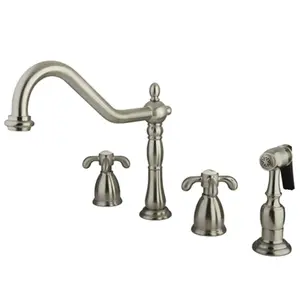 Kingston Brass  Double Handle Widespread Kitchen Faucet