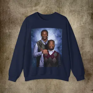 Lamar Jackson, Derrick Henry, Baltimore Sweatshirt, Ravens Merch Graphic Crewneck, Step Brothers, Vintage Football Sweatshirt