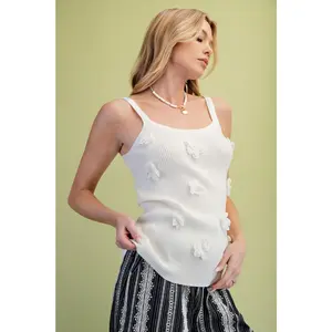 Easel The Daisy Drift Knit Tank*