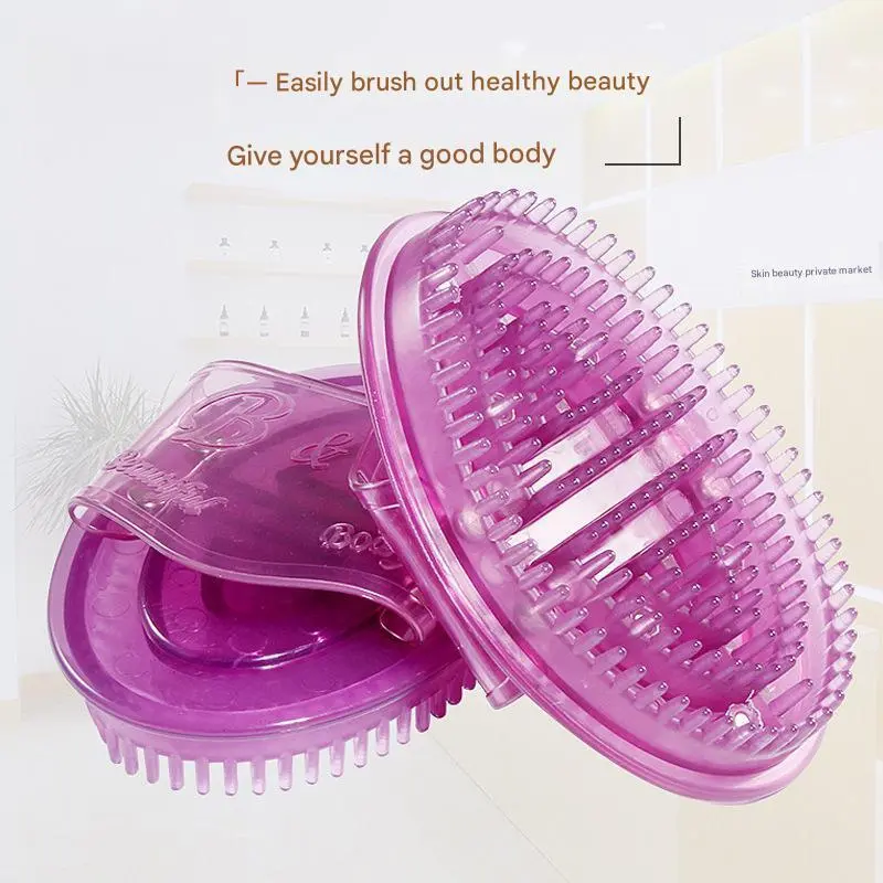 Multifunctional Soft Brush Simulation Silicone Brush Meridian Brush Brush Head with Magnetic Massage Brush for Back Leg Meridian and Abdomen