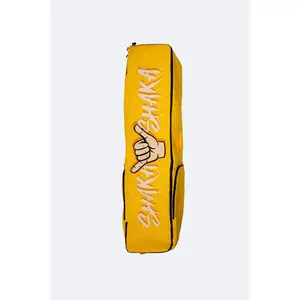 SHAKA Storage Master Snowboard/Ski Bag Sunburst Yellow - Durable, Water-Resistant, Adjustable Length, Spacious with Wheels & Padded Interior