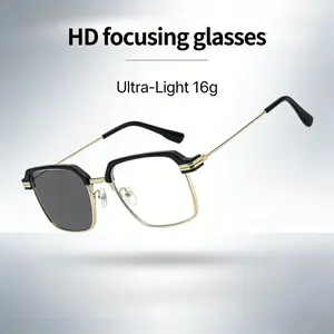 Frameless Smart Zoom Reading Glasses! Adjust 1.00 - 7.00 diopters. Blue light filter for HD, eye - friendly protection. Unisex design with soft silicone nose pads. Lightweight, durable, and stylish. A practical & convenient choice for all.