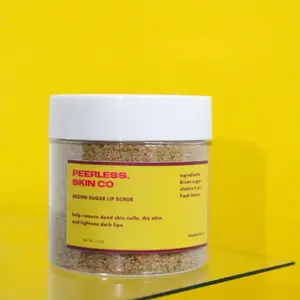 Brown Sugar Lip Scrub for Soft and Smooth Lips