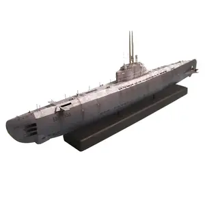 1:200 U-2536 U-boot Type XXI Submarine Paper Model Set DIY Model Collextion